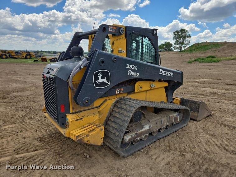 image for item DP8992 2022 John Deere 333G tracked skid steer loader