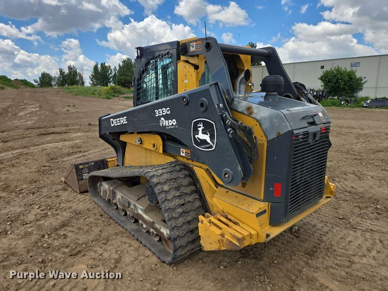 image for item DP8992 2022 John Deere 333G tracked skid steer loader