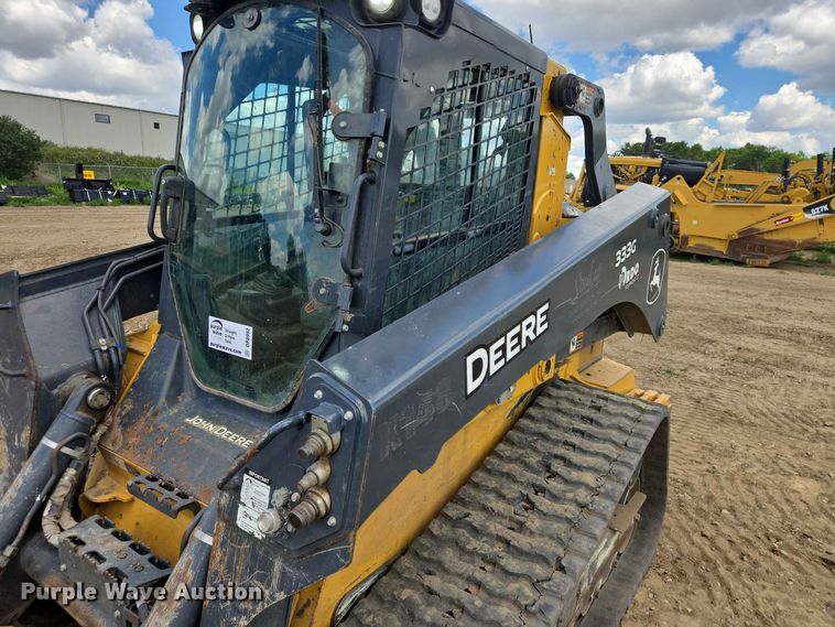 image for item DP8992 2022 John Deere 333G tracked skid steer loader