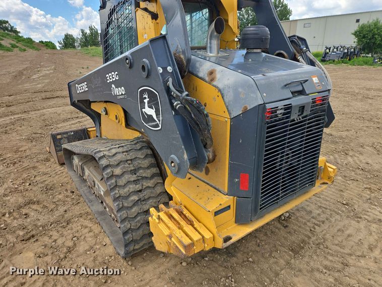 image for item DP8992 2022 John Deere 333G tracked skid steer loader