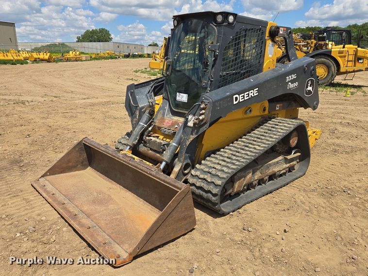 image for item DP8993 2022 John Deere 333G tracked skid steer loader
