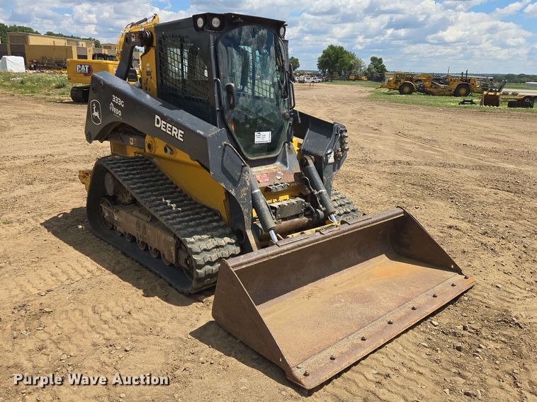 image for item DP8993 2022 John Deere 333G tracked skid steer loader