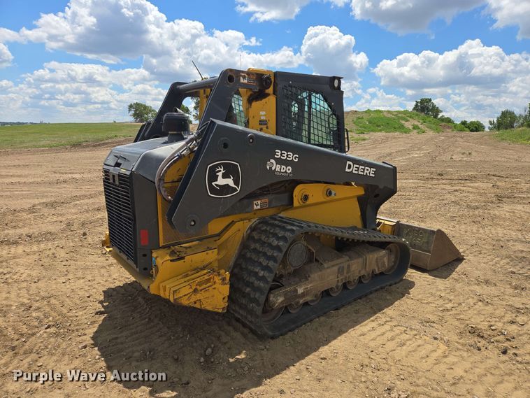 image for item DP8993 2022 John Deere 333G tracked skid steer loader