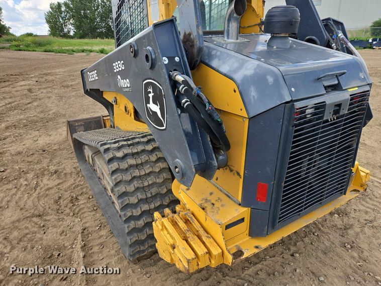 image for item DP8993 2022 John Deere 333G tracked skid steer loader