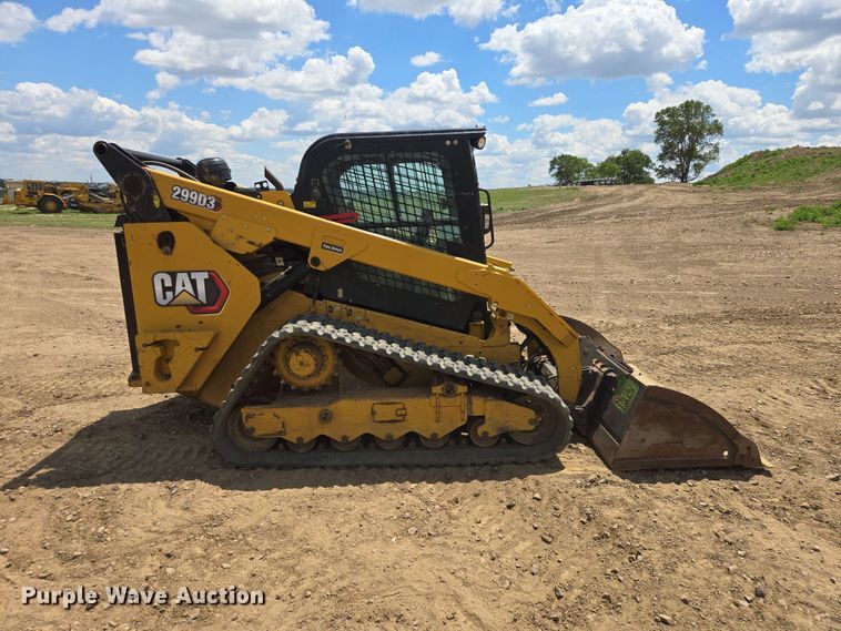 image for item DP8994 2020 Caterpillar 299D3 tracked skid steer loader