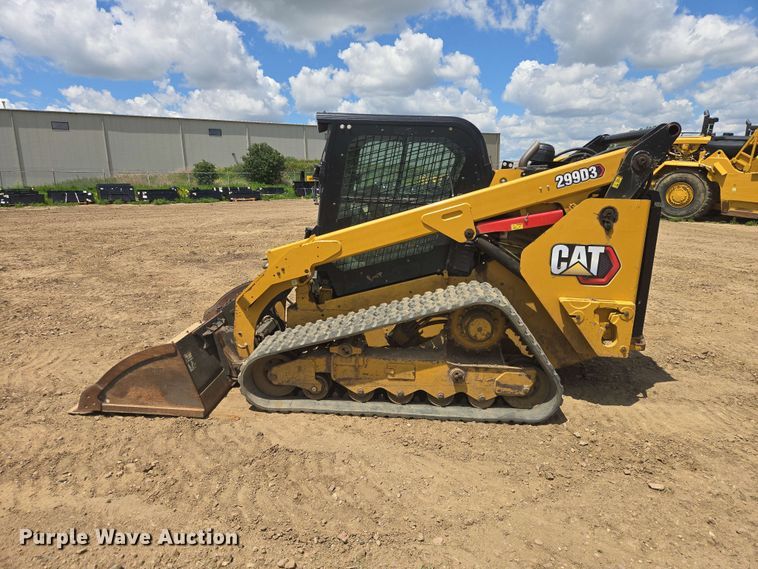 image for item DP8994 2020 Caterpillar 299D3 tracked skid steer loader