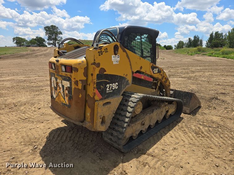 image for item DP8995 2012 Caterpillar 279C tracked skid steer loader