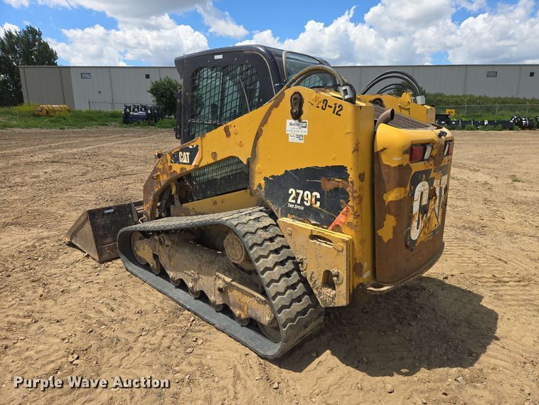 image for item DP8995 2012 Caterpillar 279C tracked skid steer loader