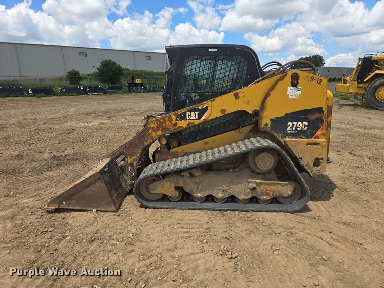 image for item DP8995 2012 Caterpillar 279C tracked skid steer loader