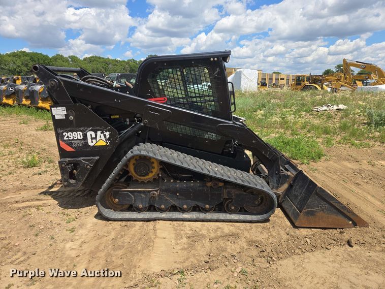 image for item DP8996 2014 Caterpillar 299DXHP tracked skid steer loader