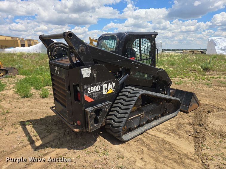 image for item DP8996 2014 Caterpillar 299DXHP tracked skid steer loader