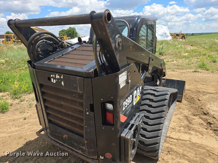 image for item DP8996 2014 Caterpillar 299DXHP tracked skid steer loader