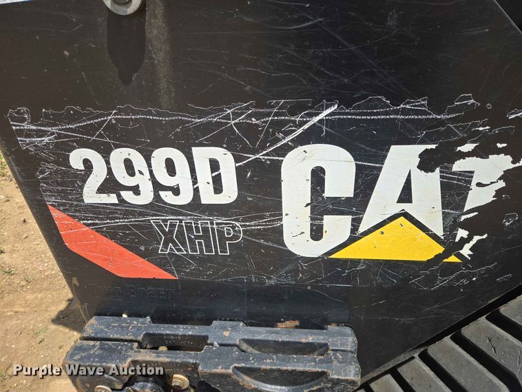 image for item DP8996 2014 Caterpillar 299DXHP tracked skid steer loader