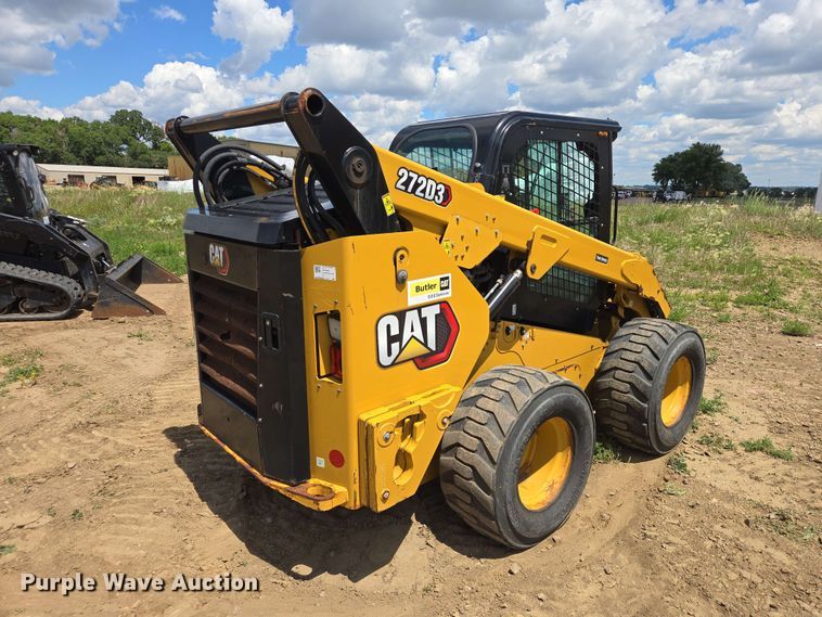 image for item DP8997 2020 Caterpillar 272D3 skid steer loader