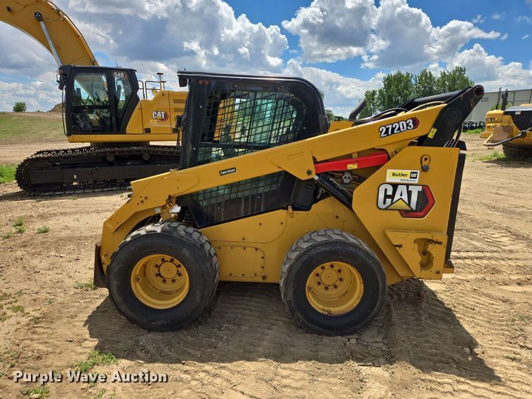 image for item DP8997 2020 Caterpillar 272D3 skid steer loader