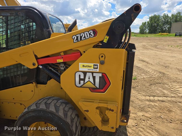 image for item DP8997 2020 Caterpillar 272D3 skid steer loader