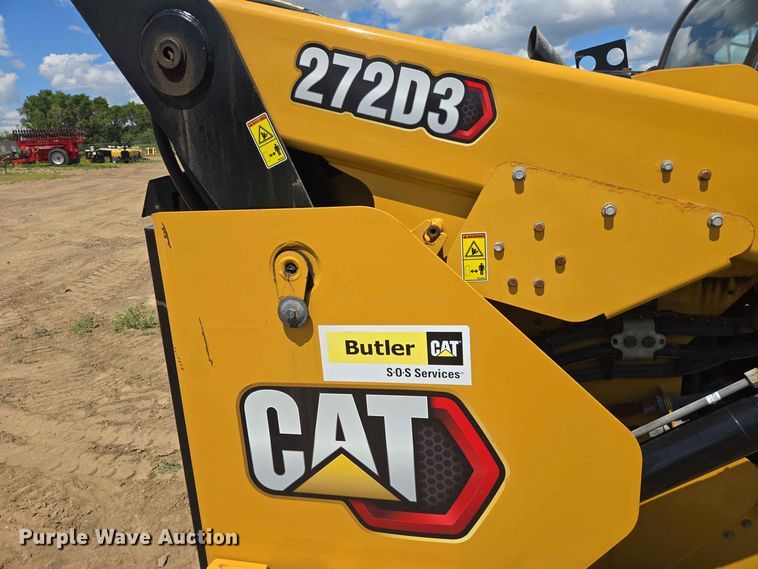 image for item DP8997 2020 Caterpillar 272D3 skid steer loader