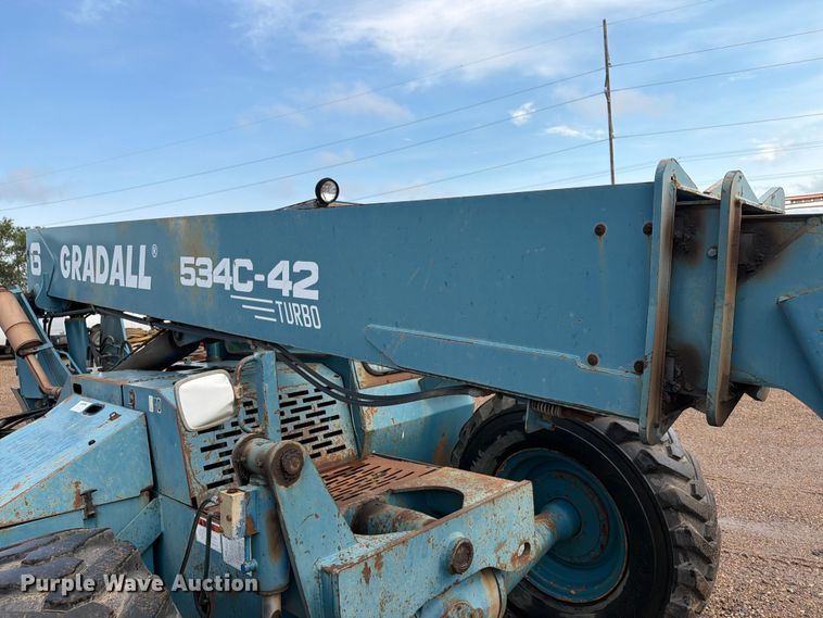 image for item DQ0014 1997 Gradall 534C-6 telehandler