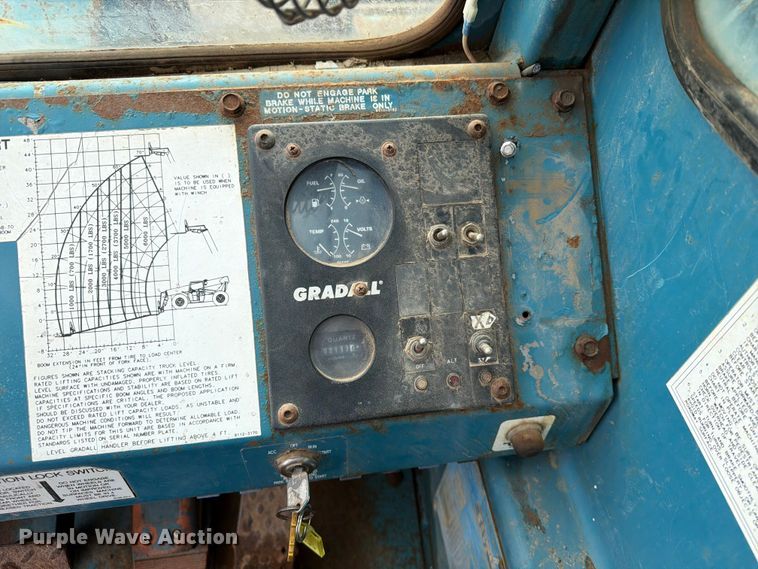 image for item DQ0014 1997 Gradall 534C-6 telehandler