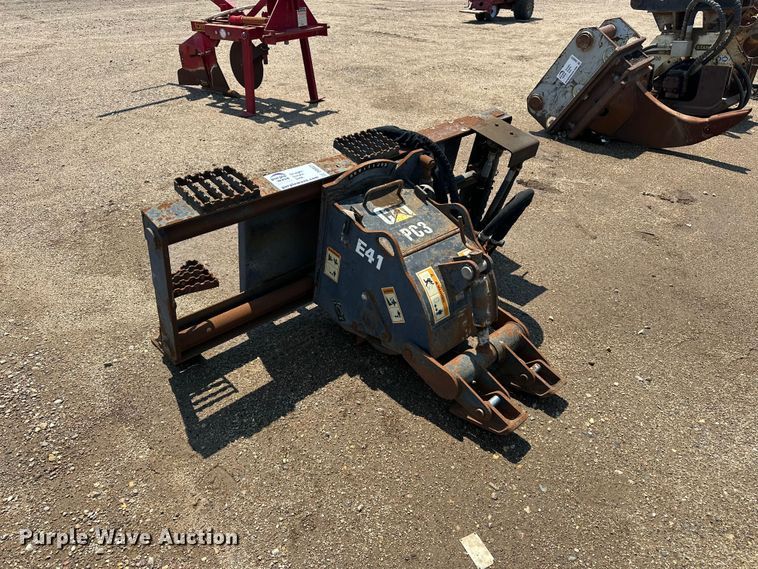 image for item DQ0021 Caterpillar skid steer cold planer