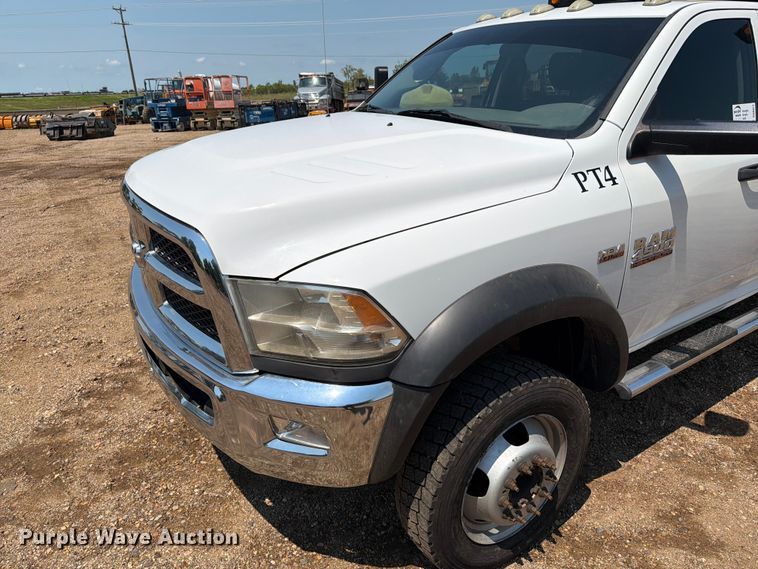 image for item DQ0024 2015 RAM 4500 Crew Cab dump truck