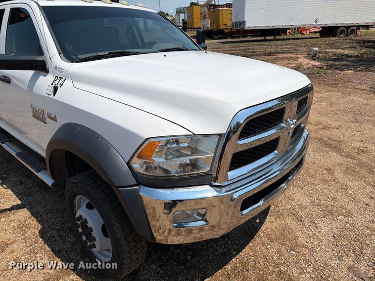 image for item DQ0024 2015 RAM 4500 Crew Cab dump truck