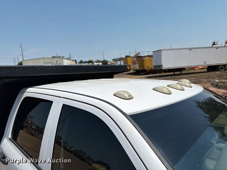 image for item DQ0024 2015 RAM 4500 Crew Cab dump truck