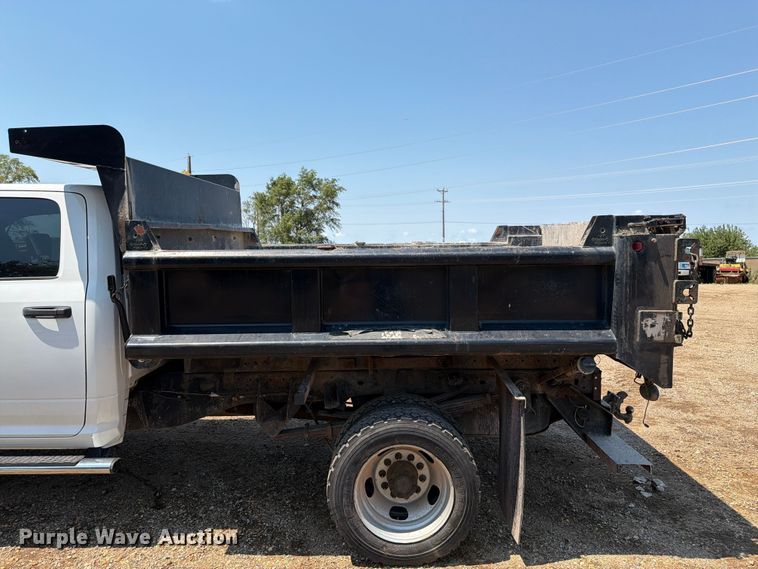 image for item DQ0024 2015 RAM 4500 Crew Cab dump truck