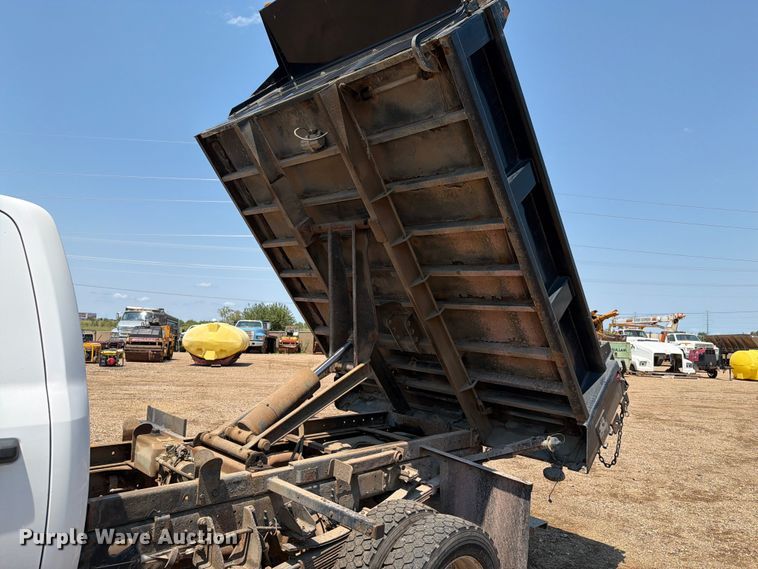 image for item DQ0024 2015 RAM 4500 Crew Cab dump truck
