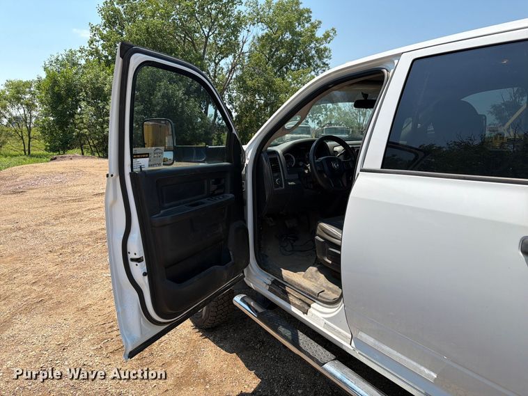 image for item DQ0024 2015 RAM 4500 Crew Cab dump truck
