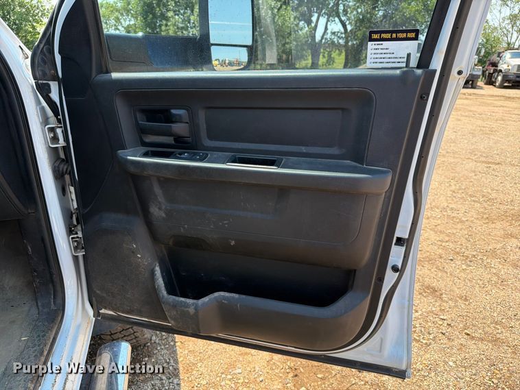 image for item DQ0024 2015 RAM 4500 Crew Cab dump truck