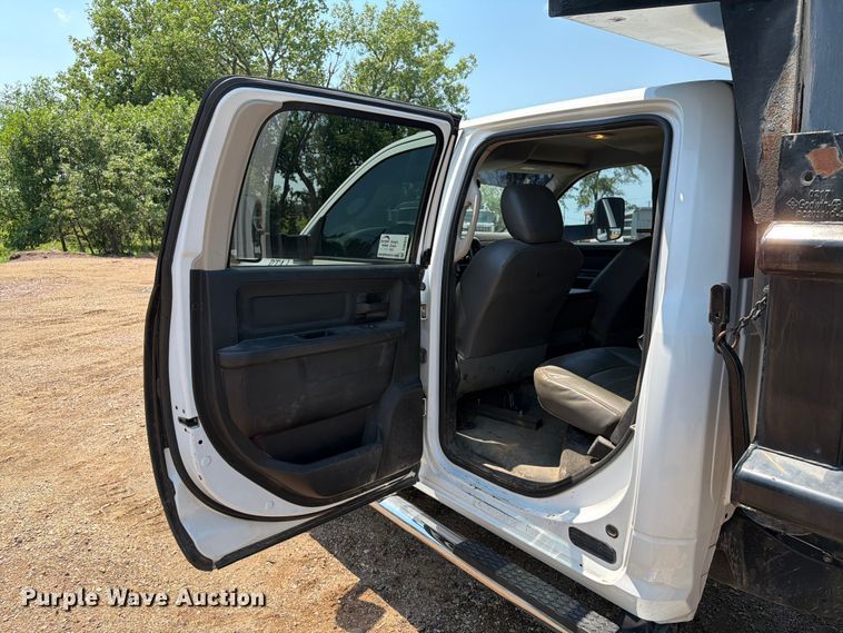 image for item DQ0024 2015 RAM 4500 Crew Cab dump truck
