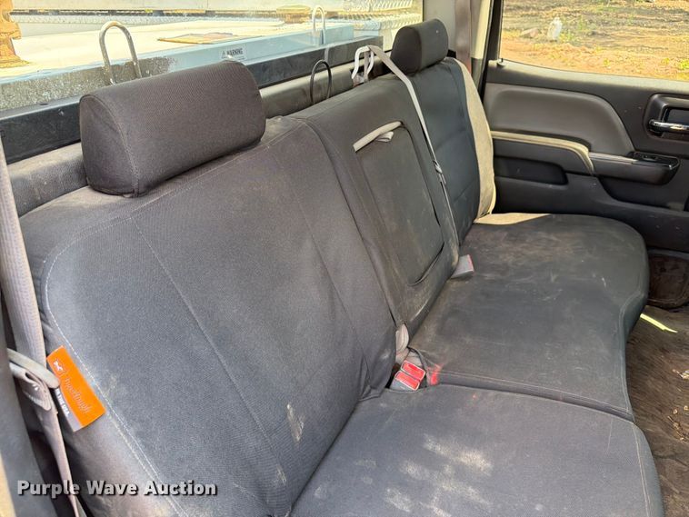 image for item DQ0026 2015 Chevrolet Silverado 3500HD Crew Cab utility bed pickup truck