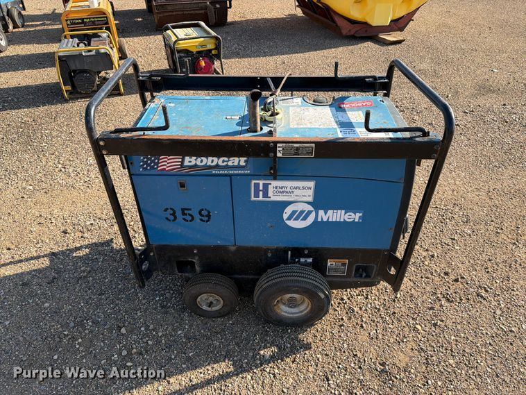 image for item DQ0034 2009 Miller Bobcat 250 welder/generator