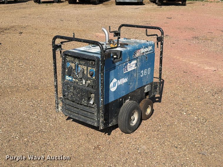 image for item DQ0037 2009 Miller Bobcat 250 welder/generator