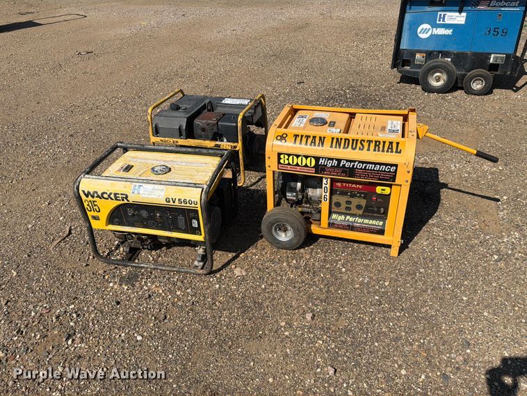 image for item DQ0038 (3) Generators