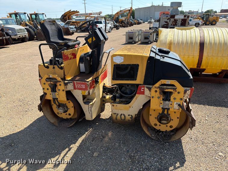 image for item DQ0040 1996 Dynapac CC122 double drum vibratory roller