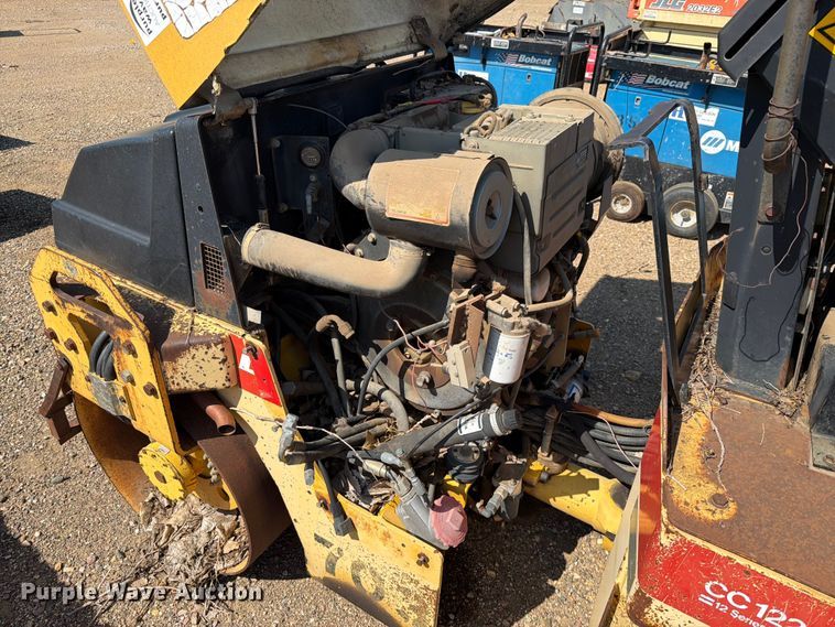 image for item DQ0040 1996 Dynapac CC122 double drum vibratory roller