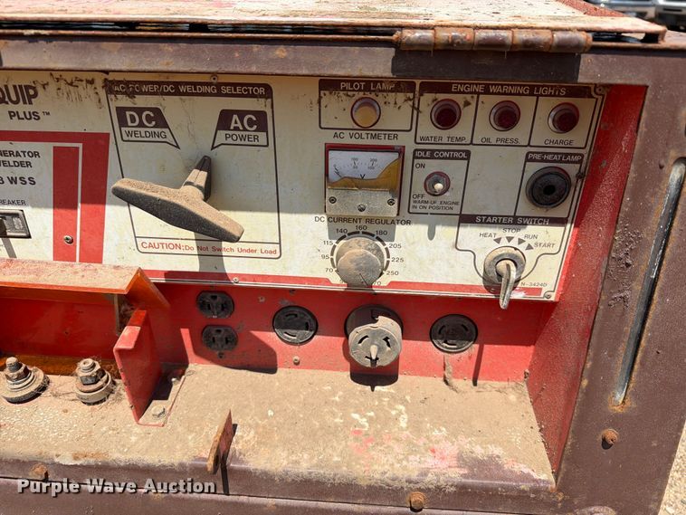 image for item DQ0046 Multiquip DCX-8.8 WSS welder/generator