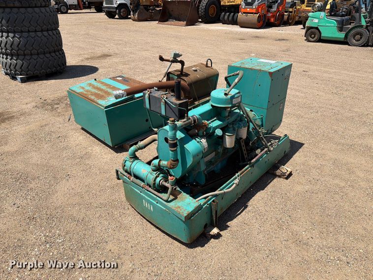 image for item DQ0048 1972 Onan 45 DYJ generator