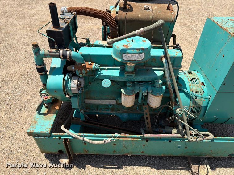image for item DQ0048 1972 Onan 45 DYJ generator