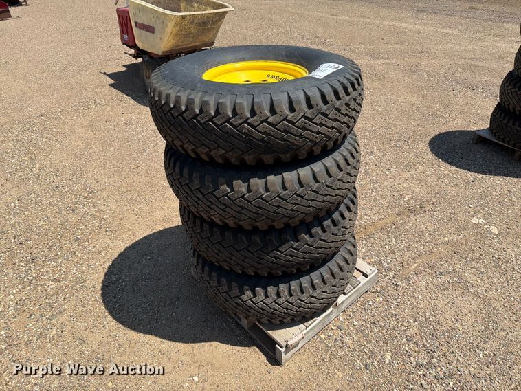 image for item DQ0049 (4) Wolf Paw 9.00-16LT tires and wheels