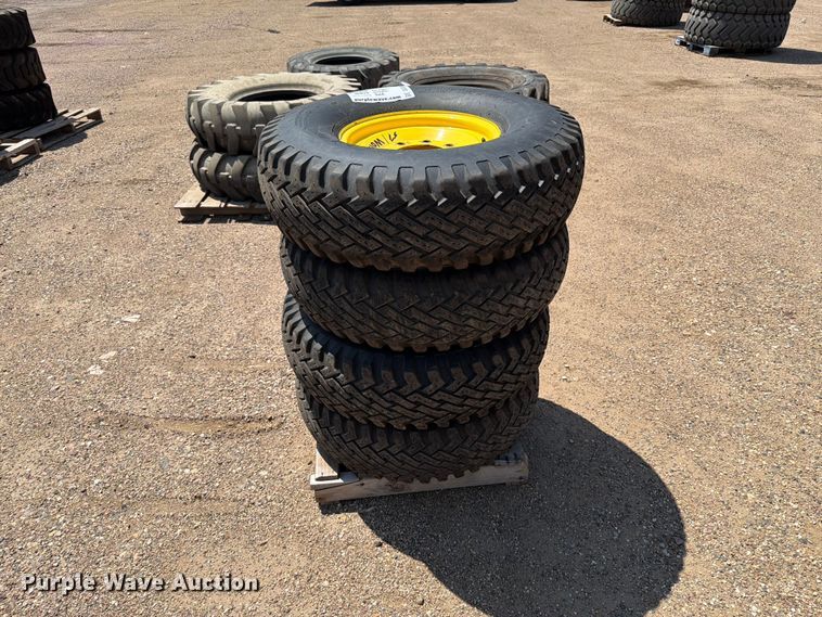 image for item DQ0049 (4) Wolf Paw 9.00-16LT tires and wheels