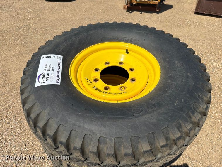 image for item DQ0049 (4) Wolf Paw 9.00-16LT tires and wheels