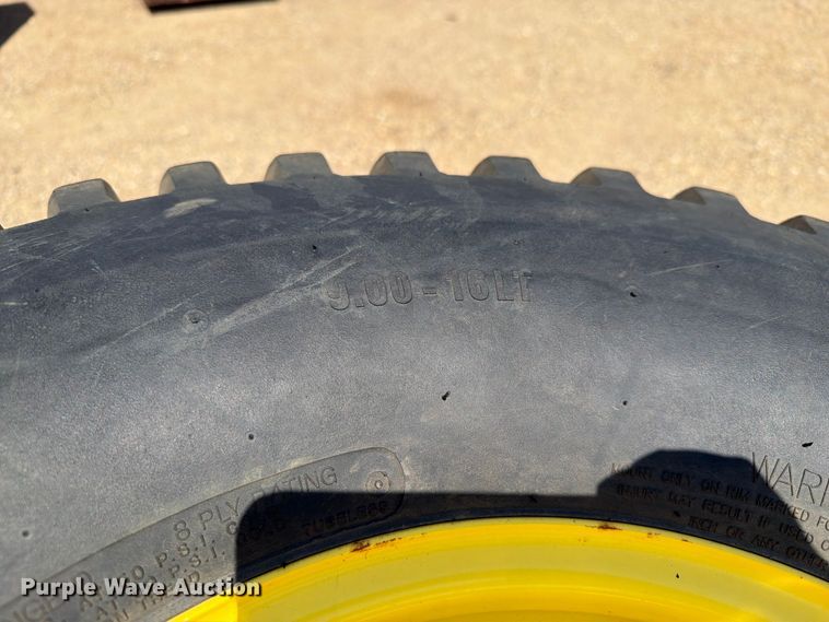 image for item DQ0049 (4) Wolf Paw 9.00-16LT tires and wheels