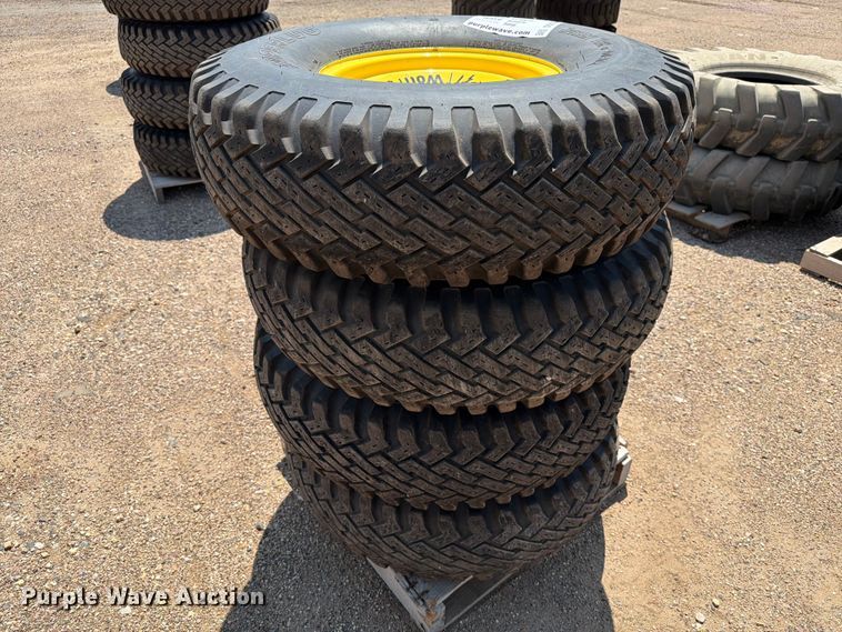 image for item DQ0049 (4) Wolf Paw 9.00-16LT tires and wheels