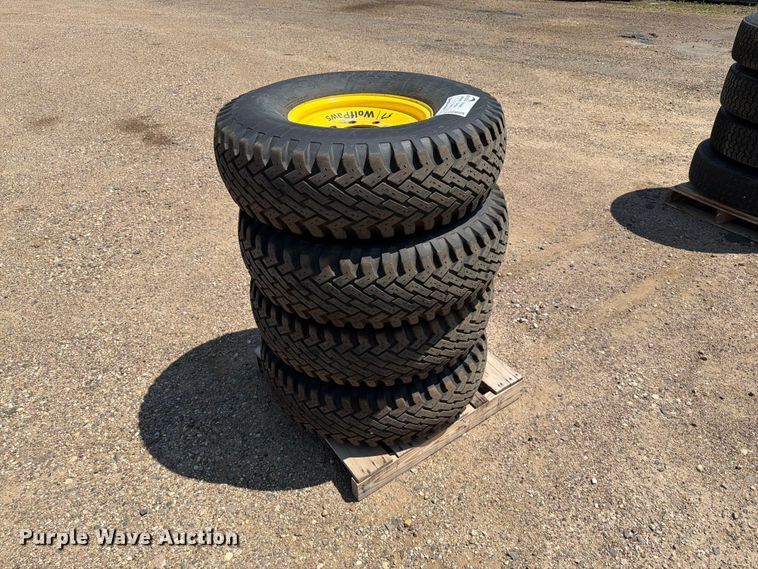 image for item DQ0050 (4) Wolf Paw 9.00-16LT tires and wheels