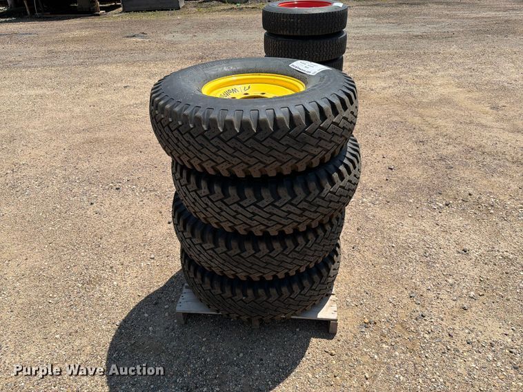 image for item DQ0050 (4) Wolf Paw 9.00-16LT tires and wheels