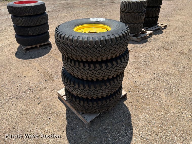 image for item DQ0050 (4) Wolf Paw 9.00-16LT tires and wheels
