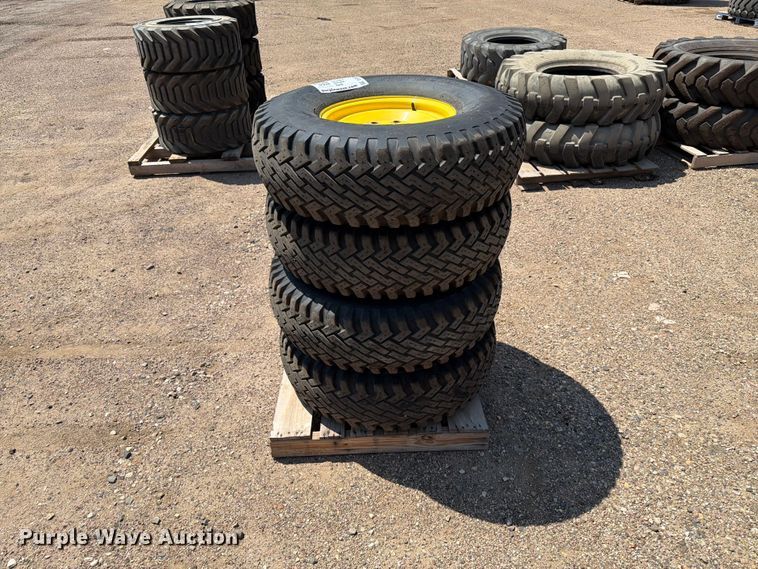 image for item DQ0050 (4) Wolf Paw 9.00-16LT tires and wheels